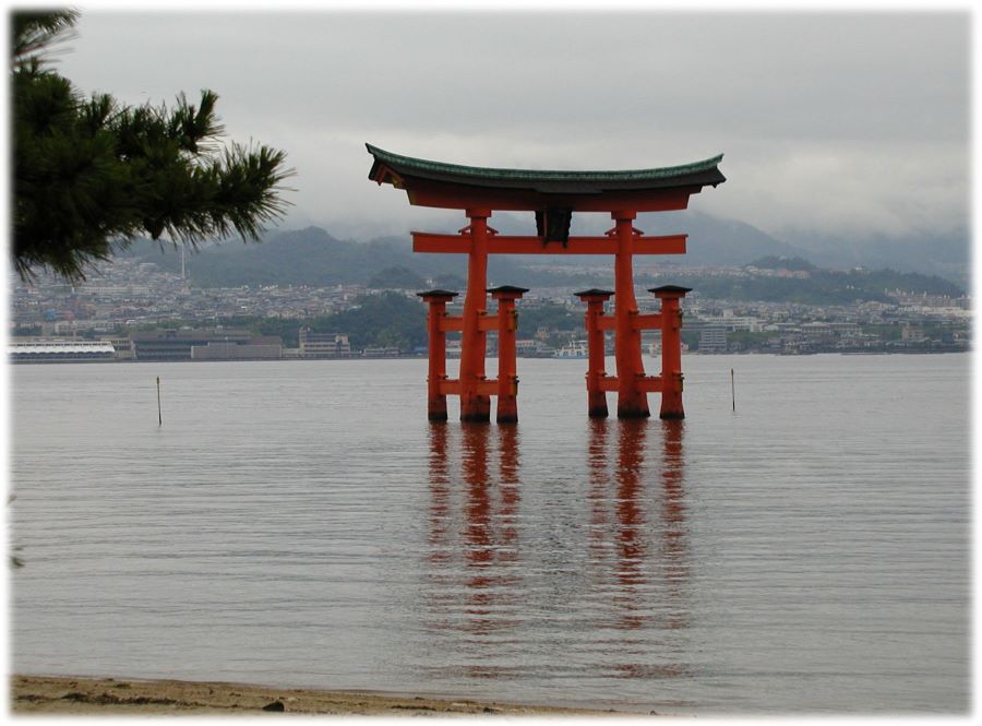Itsukushima Torii, Hiroshima Bay, Japan